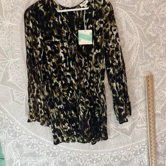 NWT NEW UMGEE S SMALL ROMPER BLACK GREEN - Picture 10 of 12